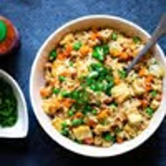 Tofu Fried Rice.