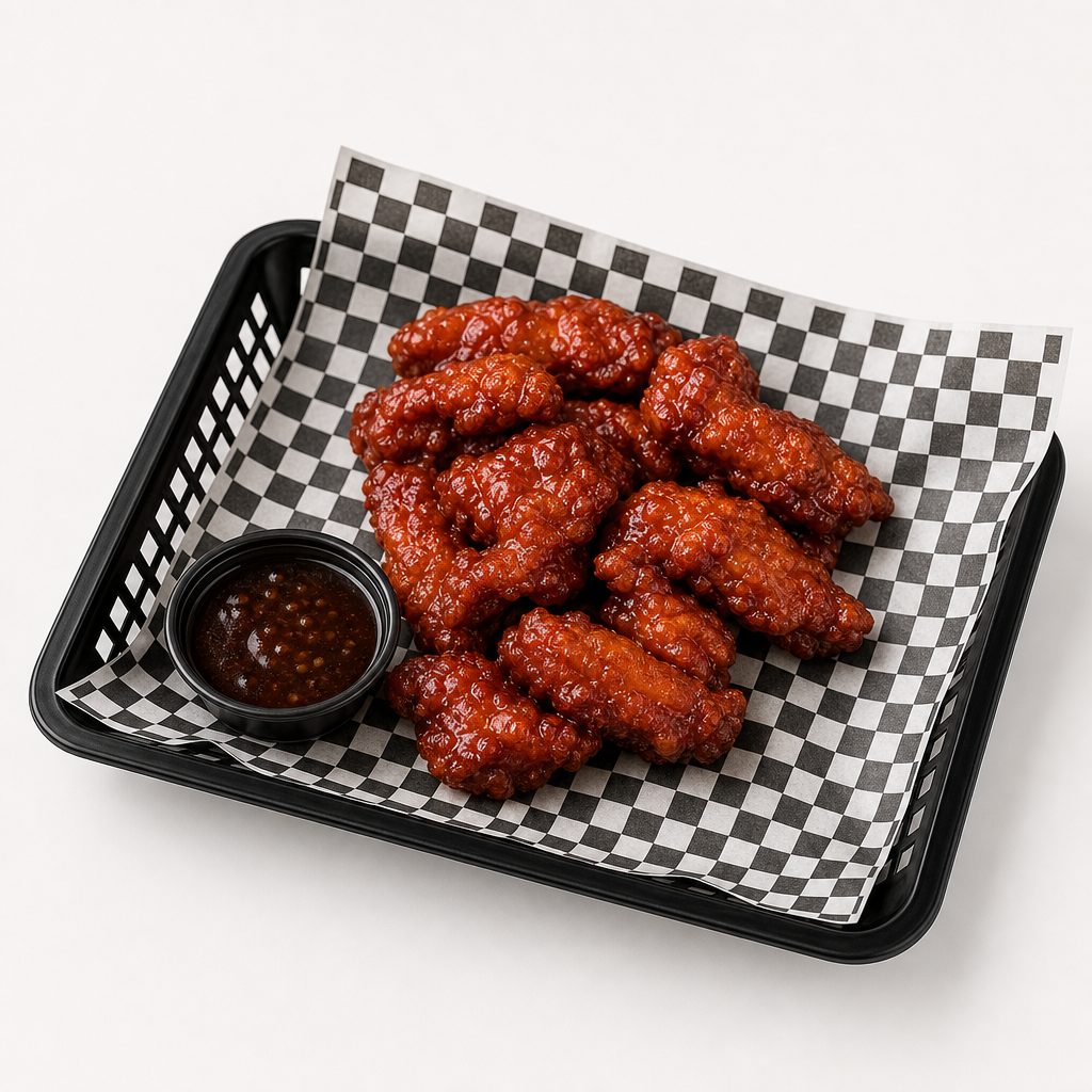 10pcs Glazed Fried Chicken.