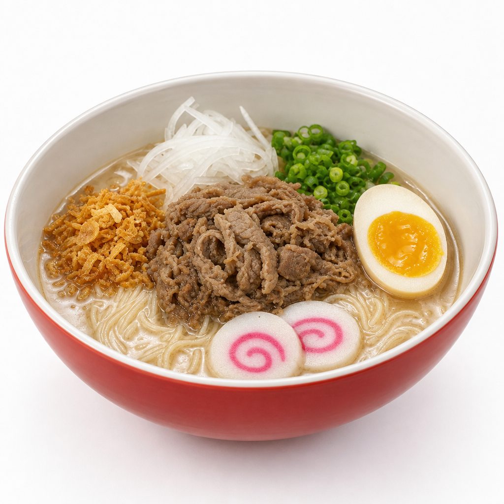 Tonkotsu Beef Sukiyaki Ramen.