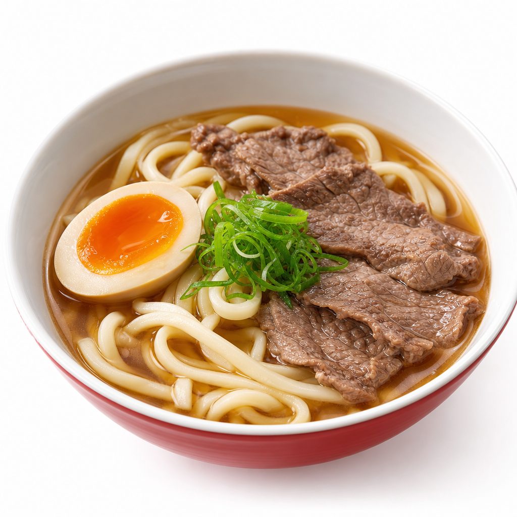 Angus Steak Udon.