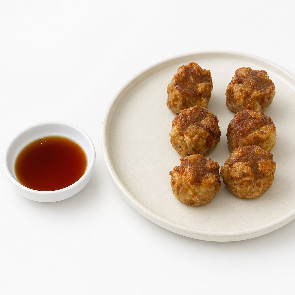 Fried Pork/Shrimp Shumai.