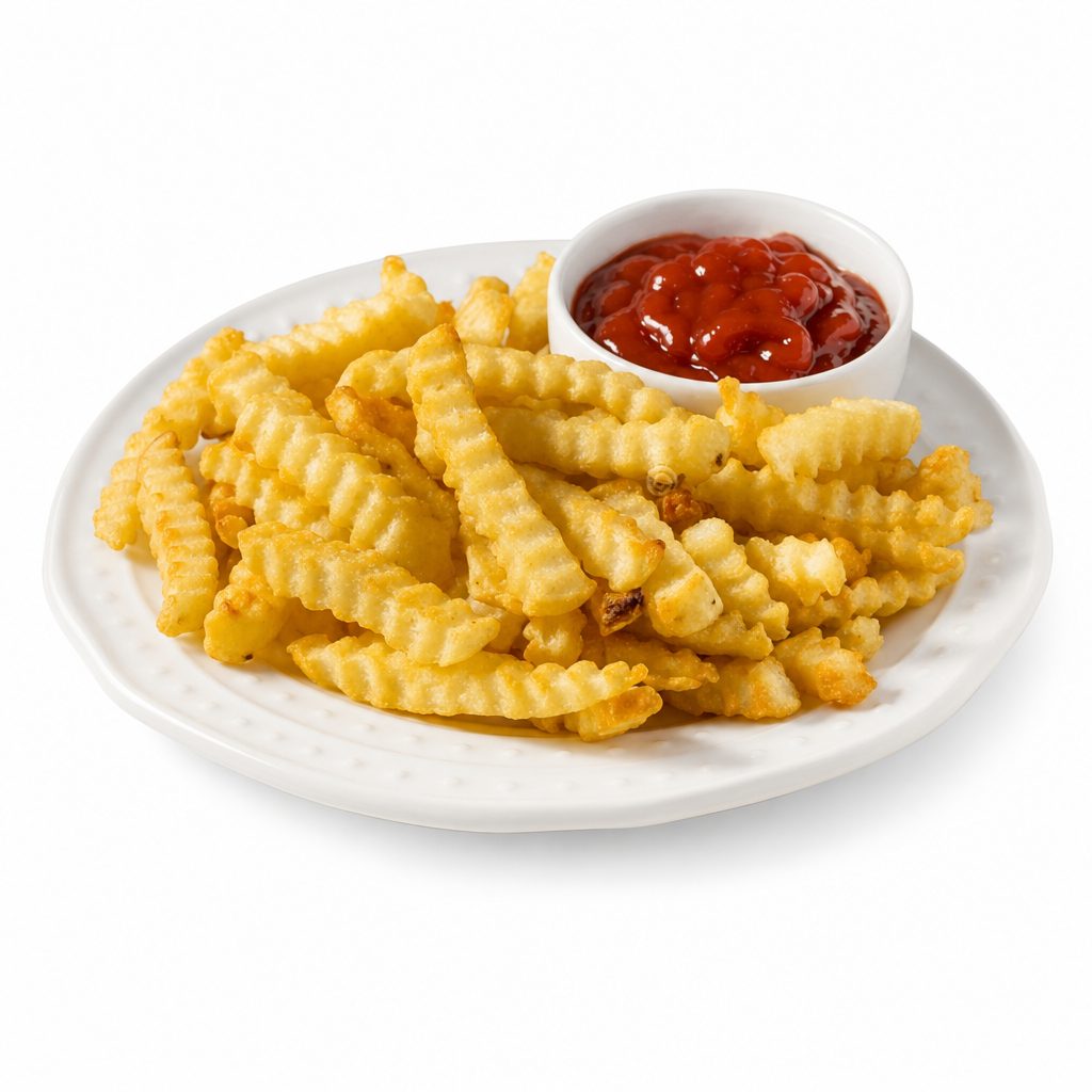 Crinkle-Cut Fries.