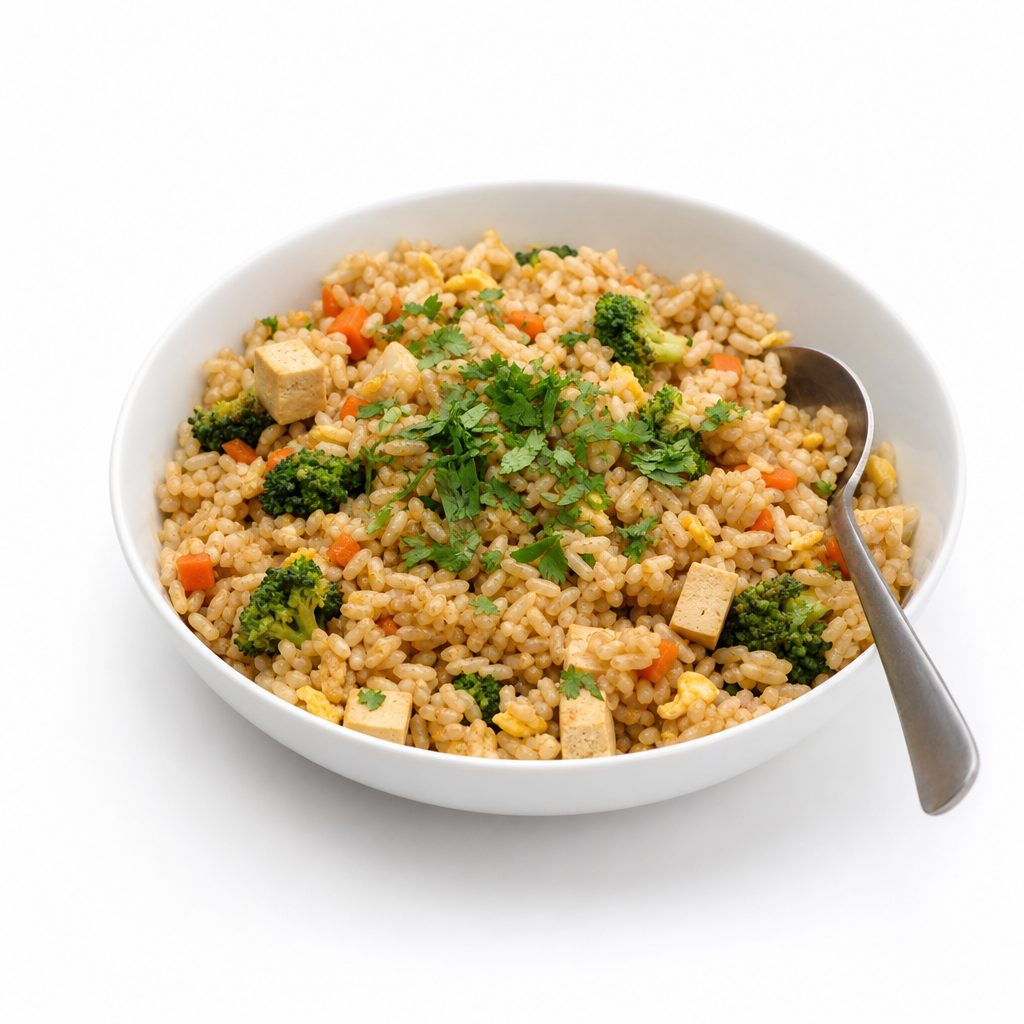 Tofu Fried Rice.