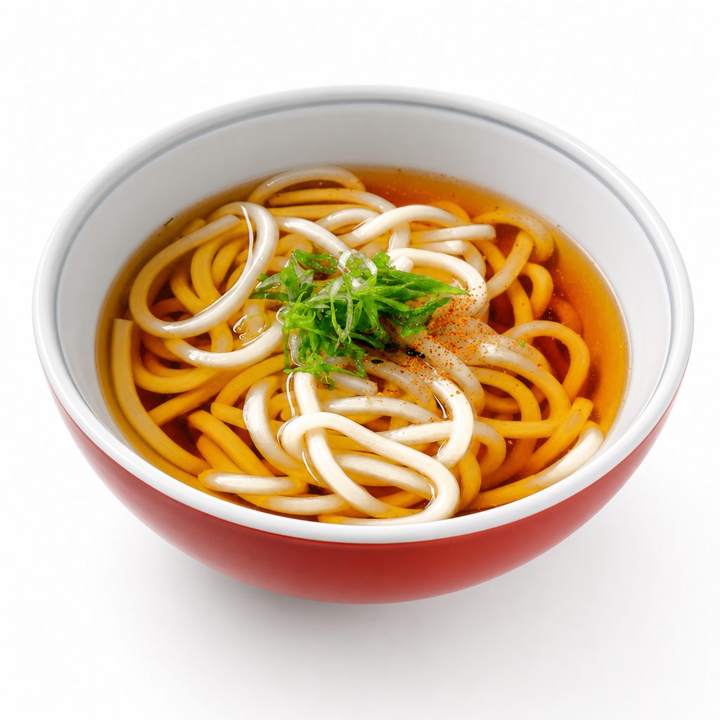 Lemon Shrimp Udon.