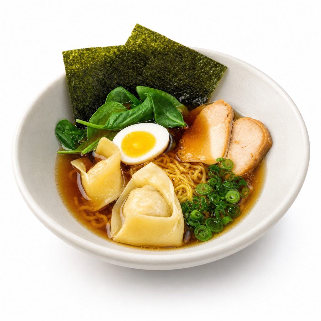 Wonton Chicken Ramen.
