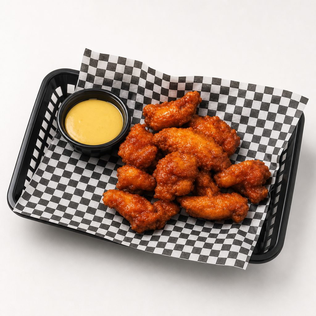 10pcs Glazed Chicken Wings.