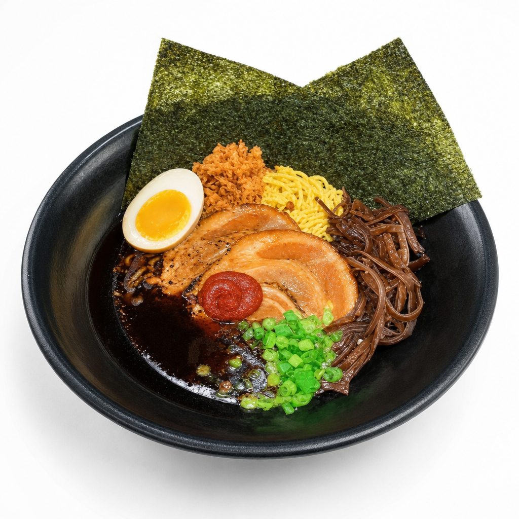 Tonkotsu Black Ramen.