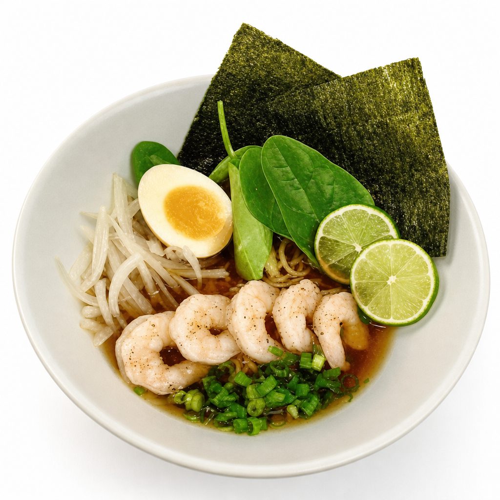 Lemon Shrimp Ramen.
