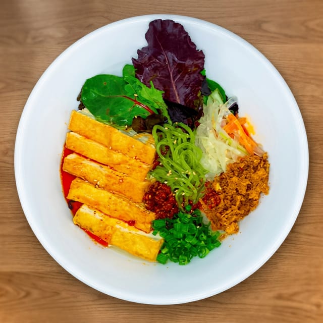 Spicy Creamy Vegan Ramen.