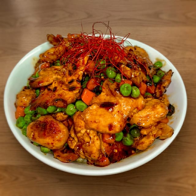 Spicy Ponzu Chicken Don.