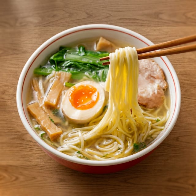 Vegetarian Kimchi Ramen.