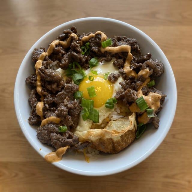 Bulgogi Rice Bowl.