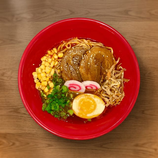 Tonkotsu Spicy Red Ramen.