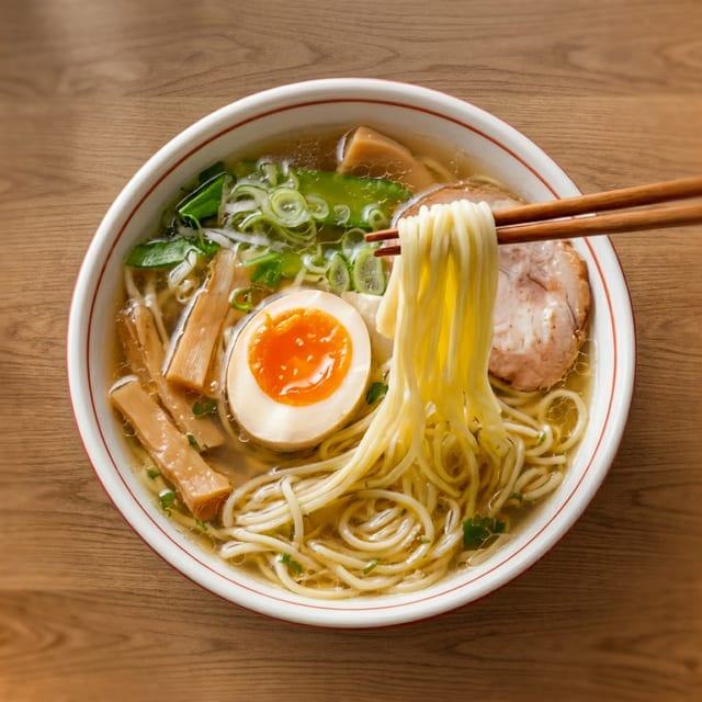 Tonkotsu Spicy Kimchi Ramen.