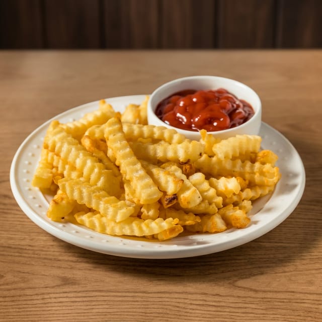 Crinkle-Cut Fries.