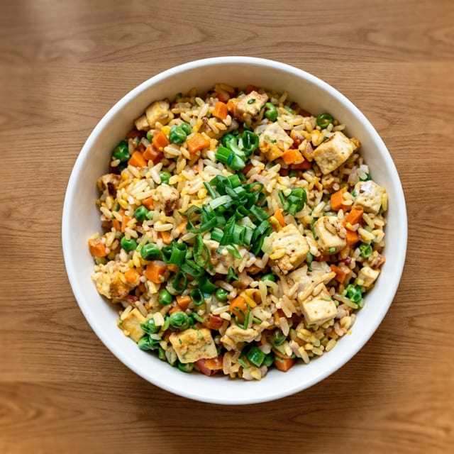 Tofu Fried Rice.