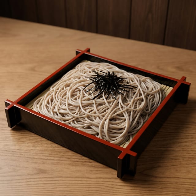 Shrimp Tempura Soba.
