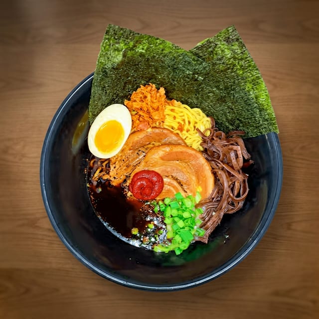 Tonkotsu Black Ramen.