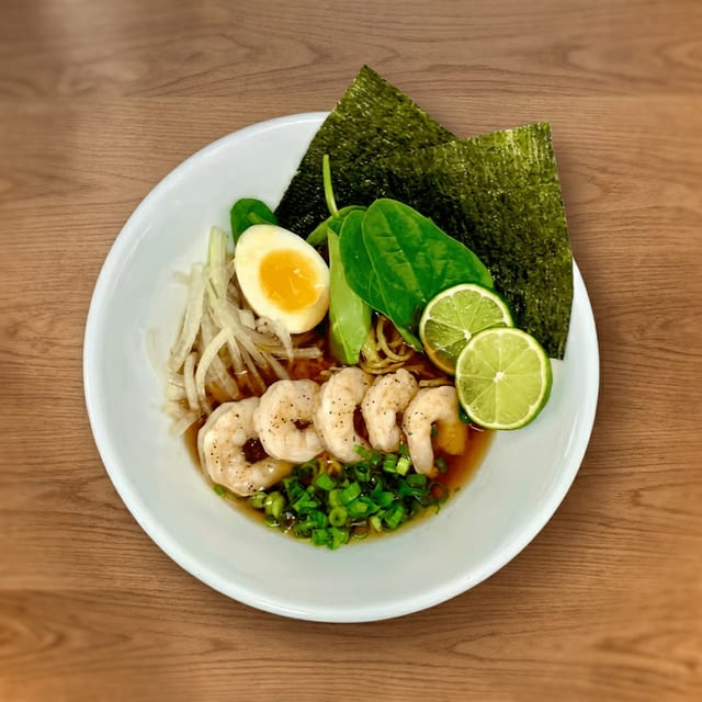 Lemon Shrimp Ramen.